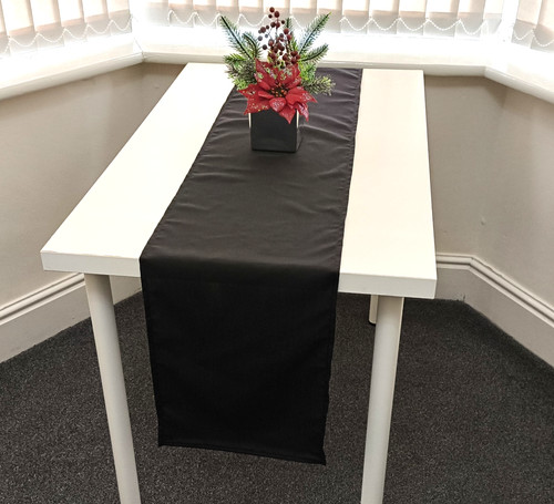 Plain poly cotton table - poly,