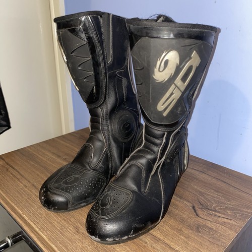 Sidi black leather mid - .,
