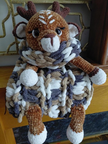 Plush chenille crocheted - plush,