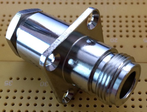 Type connector female panel - n-type,