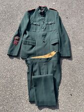BRITISH ARMY SURPLUS KINGS ROYAL RIFLE CORPS WO2 ASSAULT PIONEER DRESS UNIFORM