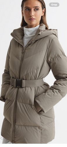 Reiss rosa coat size lge - rosa, bnwt