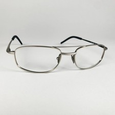 LOTUS eyeglasses MATT SILVER RECTANGLE glasses frame MOD: ELISE 002 COL.007