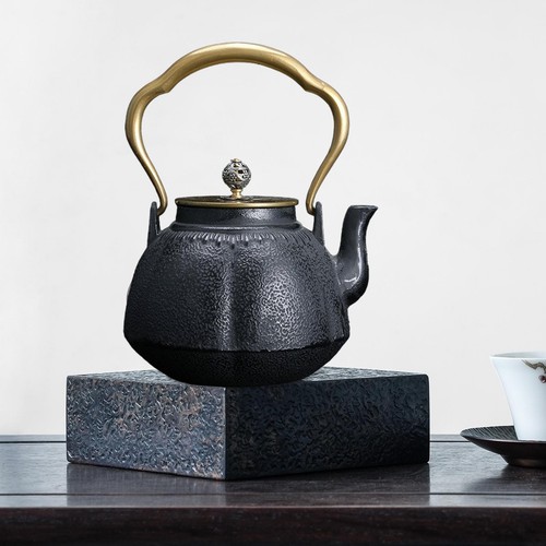 Cast iron kettle teaware - iron,