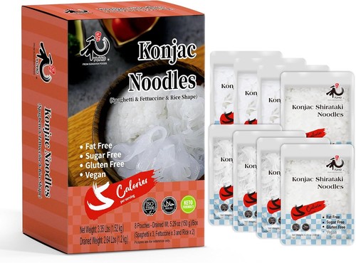 Yuho shirataki konjac noodles - konjac,