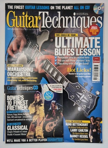 Guitar techniques magazine - guitar,