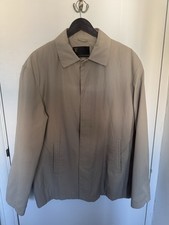 Louis Vuitton Raincoat Beige XL. 22 Inches Pit to Pit. 33 Long. RRP £ 1,499