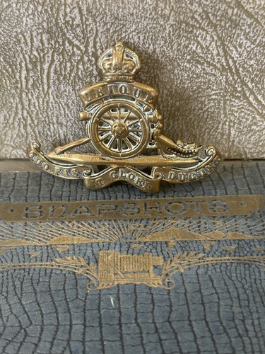 Vintage military cap - military, badge