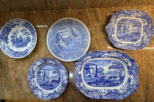 Spode plates - 5,