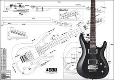 Ibanez Satriani® Electric Guitar Plan