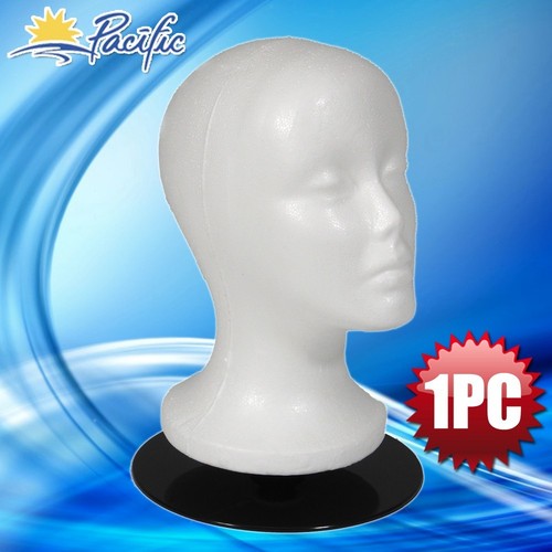 Female mannequin head with - female, 11"