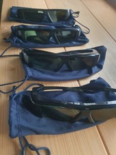  X4 pairs of Genuine Samsung SSG-2100AB Active 3D Glasses for 3D TVs