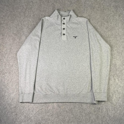 Barbour jumper mens - jumper, grey