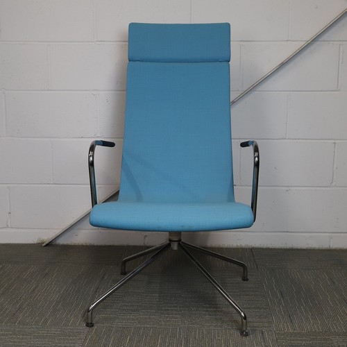 Turquoise lounge chair with - lounge,