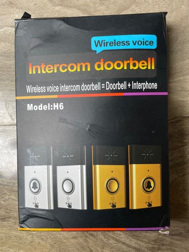 Way voice intercom doorbell - 2-way,