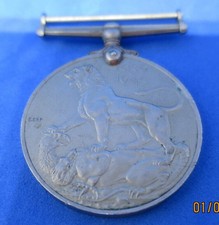 WW2 British War Medal 1939-45 WWII Original Second World War Medal 474