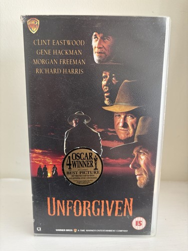 Unforgiven vhs cert video - unforgiven,