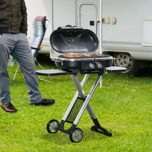 Foldable gas bbq - foldable, grill