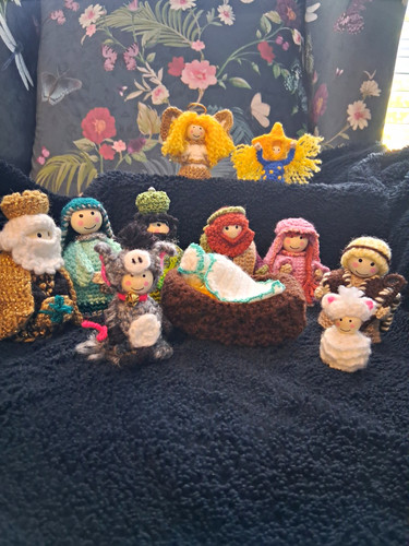 Christmas crochet knitted - crochet,