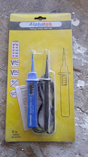 Alphatek voltage tester - alphatek,