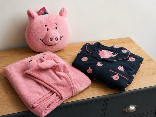 Percy pig towel large hooded - towel,