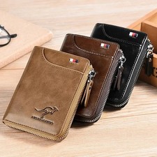 Mens RFID Blocking Leather
