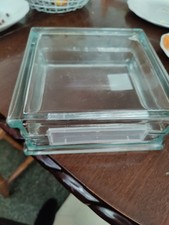 Hobbycraft Clear Glass Craft Block – 19cm Decorative Display Block