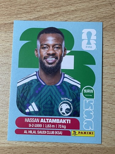 Panini world cup 2026 hassan - cup,