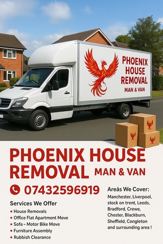 Man and van hire house - van,