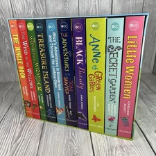 OXFORD CHILDREN'S CLASSICS BOOKS BOXED SET OF 10 CLASSIC STORY PUBLISHED 2014