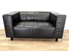 SOFA 2 Seater Small Black