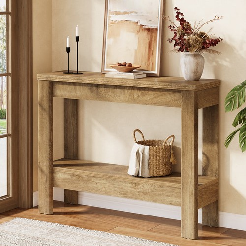 Wooden console table - wooden,