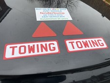 Motorhome car towing piece - car,