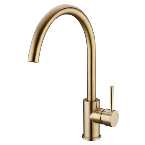 Gold kitchen mixer tap 360 - gold,