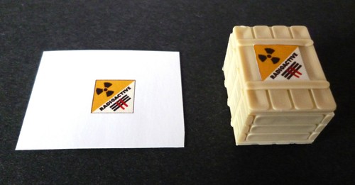 Dinky crate sticker - dinky, 105