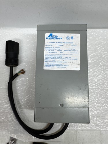 Acme electric t113074 - acme,