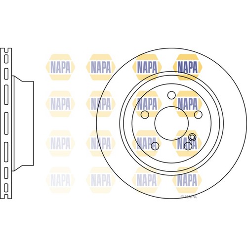 Brake discs vented for - 2x,