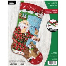 Bucilla 18" Felt Christmas