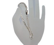 Sterling Silver Spiga Diamond