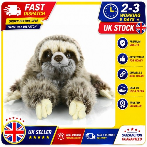 30cm soft plush - sloth, stuffed