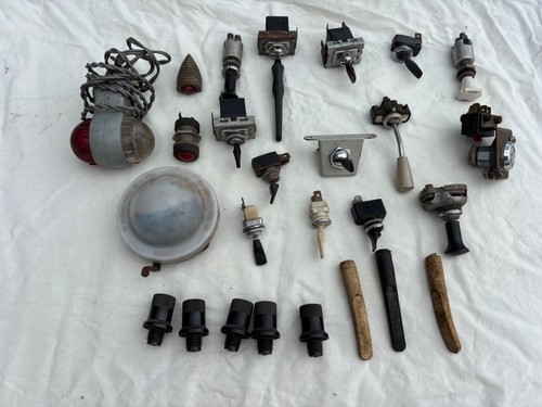 Old car switches - , and