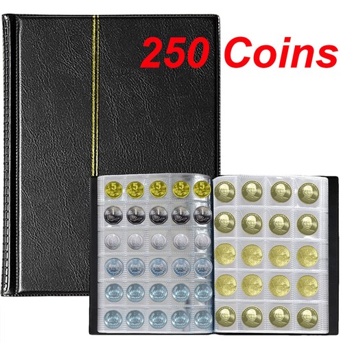 Black coin album 250 - 250, coins