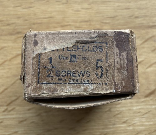 Nettlefolds x 5 - nettlefolds, 1/2”
