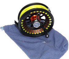 Guideline Reach #7/9 large arbor fly reel & line and reel bag Orvis wf9f line