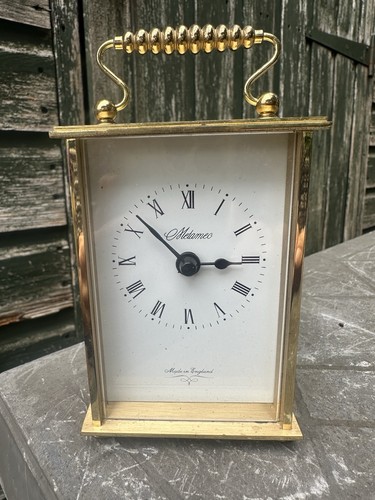 Metamec vintage quartz mantel - quartz,