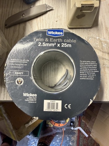 6242y 5mm twin - earth, cable