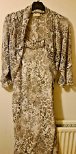 Wedding Or Special Occasion Outfit - Dress with Bolero Style Jacket Sz 14 Roman