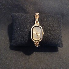 Vintage Gold Women's Watch Small Diamante Face. Model M3292S