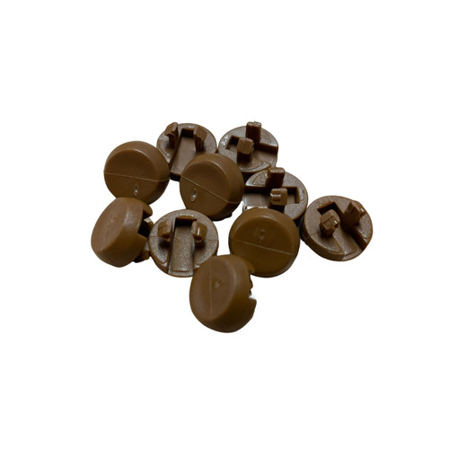 Tan round upvc drainage - tan,