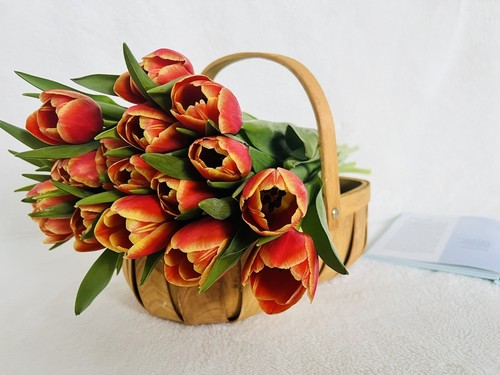 Trug basket wooden - trug,